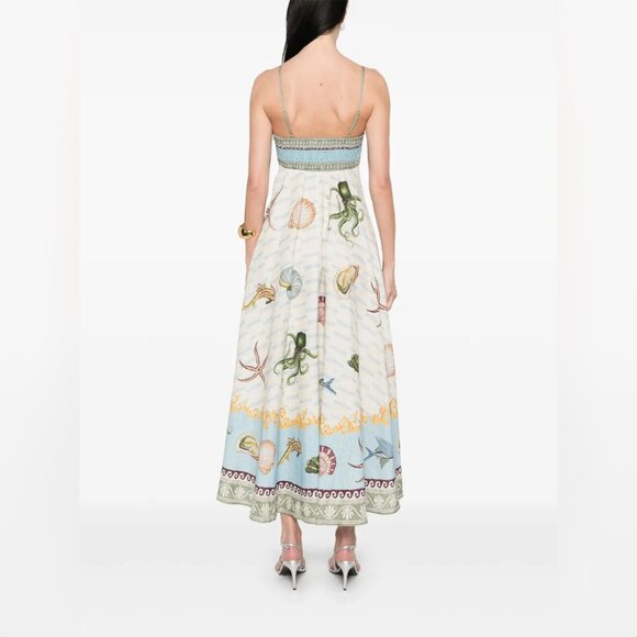 Alemais Bath House maxi dress - Picture 3 of 13